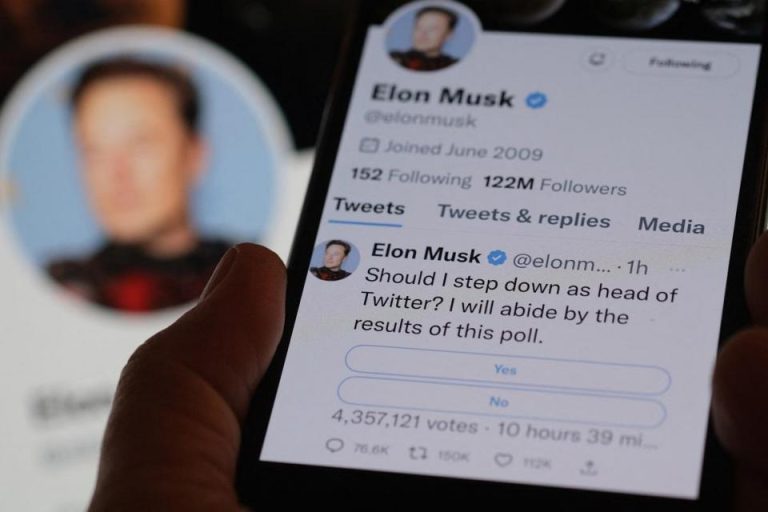 Elon Musk Twitter CEO to Step Down After Losing public poll
