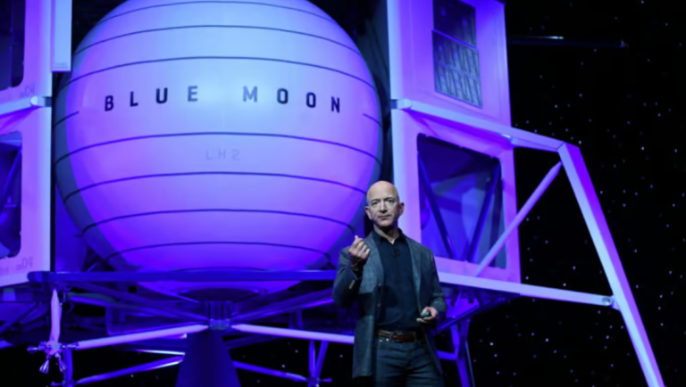 NASA Selects Blue Origin for Lunar Landing System