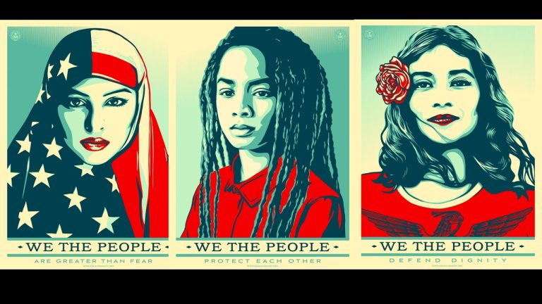 Obama Hope artist has a new set of powerful posters