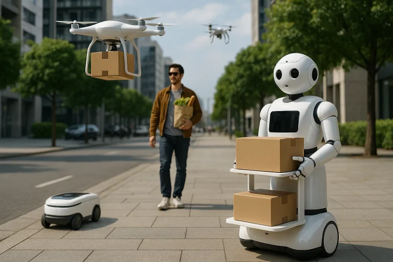 Automation Drones and Robots Transforming Everyday Life